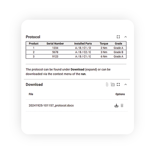 Automatic documentation