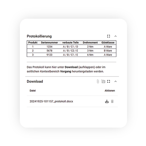 Automatische Dokumentation